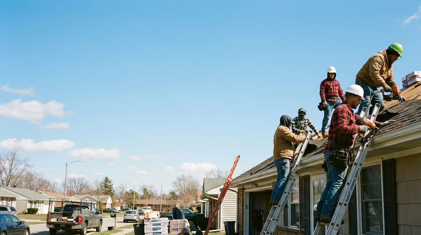 Roofing in Packwaukee, WI near me